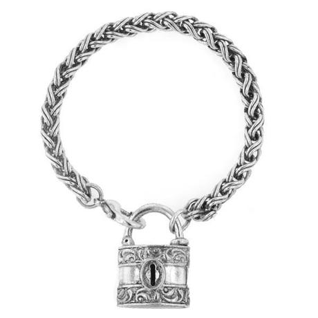 61799 vintage lock bracelet