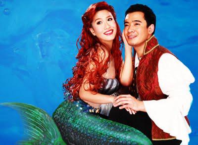 Rachelle Ann Go, Eric Santos make their musical-theater debut in Atlantis Productions' The Little Mermaid