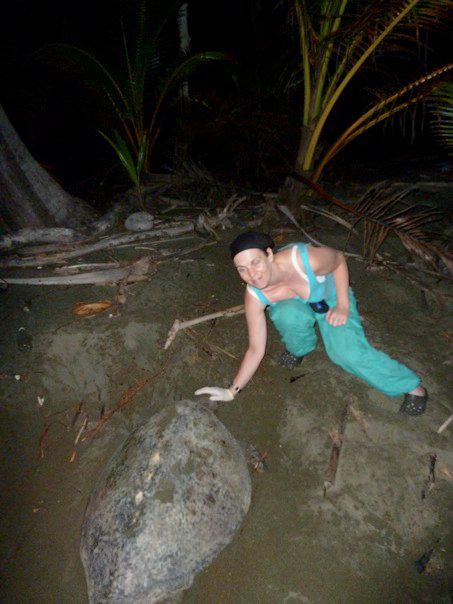 volunteers on turtle patrol Volunteers on turtle patrol
