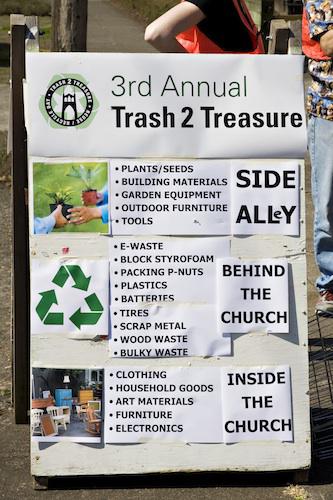 Trash-2-Treasure 2011 Diverts Waste and Creates a Sense of Community