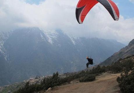 Himalaya 2011: Paragliding From The Summit Of Everest