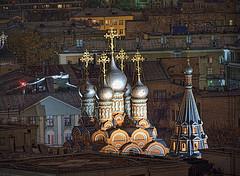 More Moscow roofs and golden crosses