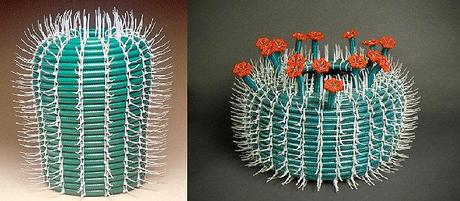 garden hose cactus Trash to Treasure: Re-Imagining Your Waste {Garden Hoses}