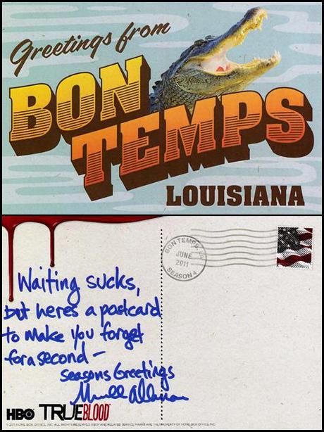 Postcards from the True Blood set