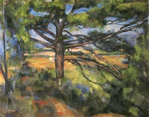Paul Cezanne - Large Pine & Red Earth - The Hermitage