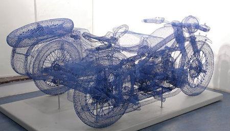 The Steel Wire Sculptures Of Shi Jindian The Steel Wire Sculptures Of Shi Jindian