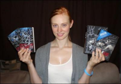 deborahannwoll True Blood S2 Blu-Ray signed by Cast auctioned for Charity