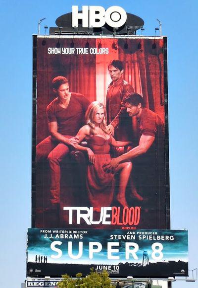 true blood billboard. TrueBlood season 4 illboard