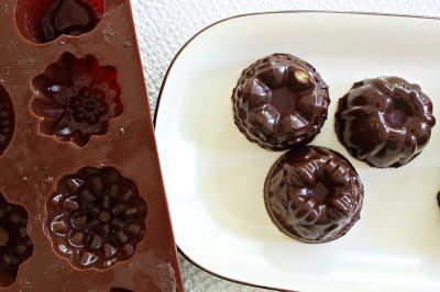Molded Chocolate Cheesecake Molded Chocolate Cheesecake
