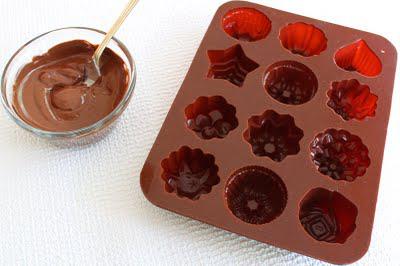Molded Chocolate Cheesecake Molded Chocolate Cheesecake