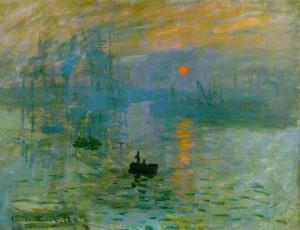 Claude Monet-Impression Sunrise