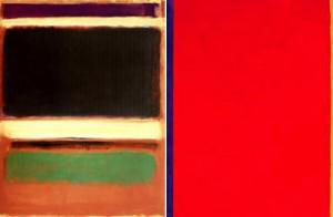 Rothko-Newman - side by side