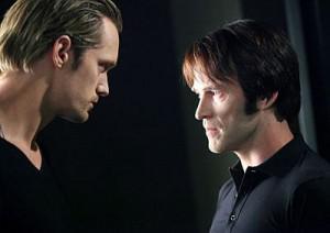 True Blood's Eric Northman and Bill Compton square off