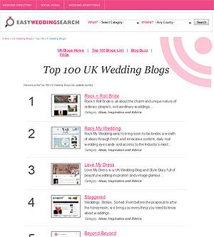 Easy-Wedding-Search-top-100-uk-wedding-blogs 9 ways to write a brilliant wedding blog