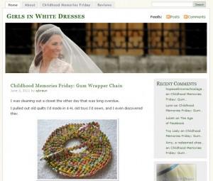 Indiana Blogs: Girls in White Dresses Indiana Blogs: Girls in White Dresses