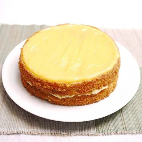 Lemon Curd, Pastry Cream Cake