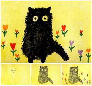Maud Lewis Cat Painting Maud Lewis Cat Painting