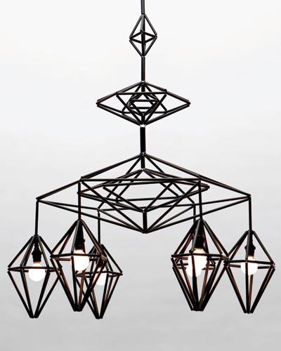 modern mobile chandelier by paul loebach