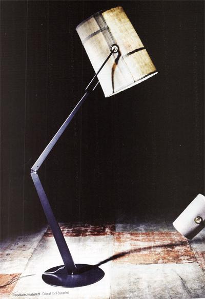 Fork Floor Lamp by Foscarini with Diesel