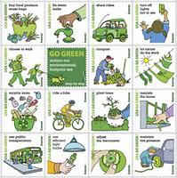 U.S. Postal Service introduces 'Go Green' Stamps