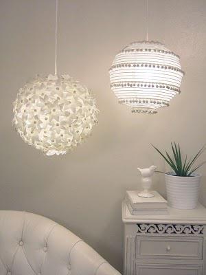 diy flower paper lantern ♥ diy flower paper lantern ♥