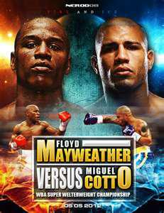 Cotto vs. Mayweather - Mayweather Wins in a Decision