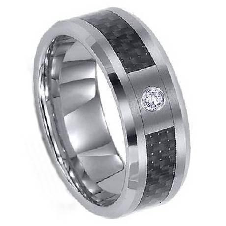 gunmetal wedding rings