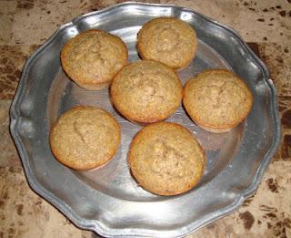 Moist Almond Meal Banana Muffins