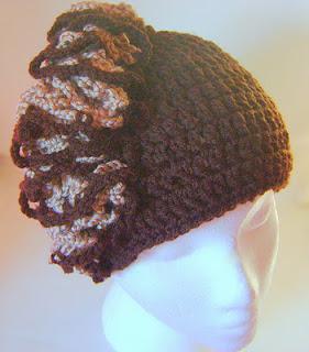 Unconventional Hat With Ruffle