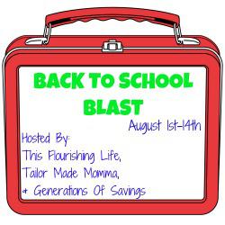 Free blogger opp! Back To School Blast