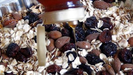Granola Recipe, last step homemade granola