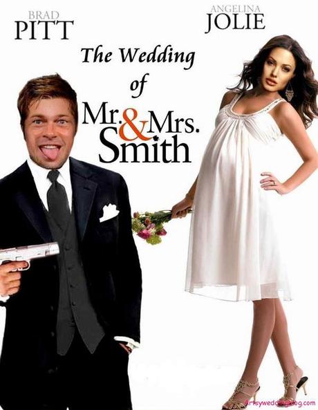 Mr and Mrs Smith Themed Wedding