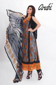 Aroshi Swiss And Voile Lawn Collection For Summer 2012