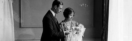 The infant Princess Elizabeth