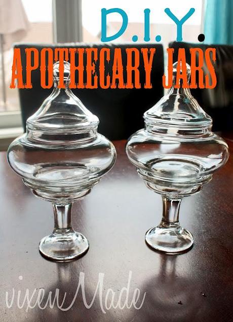 DIY Apothecary Jars