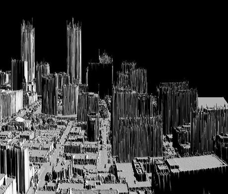 Toronto gray 3D Digital Terrain Modeling