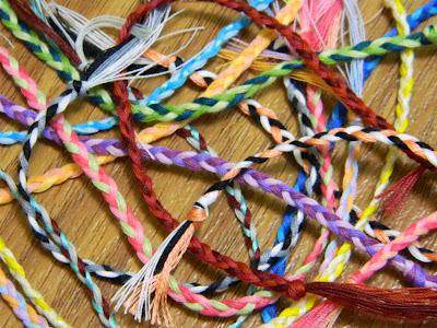 Colorful Handmade Thread Bracelets