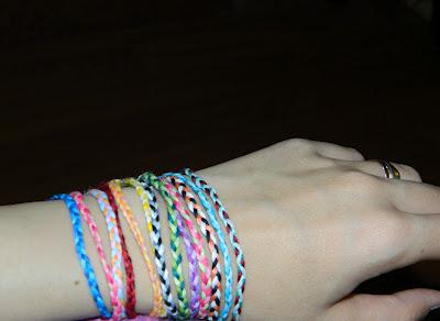 Colorful Handmade Thread Bracelets