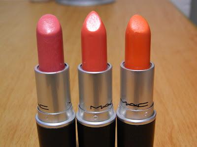 Mac Shop Mac, Cook Mac Lipstick and Kissable Lipcolour Review, Swatches