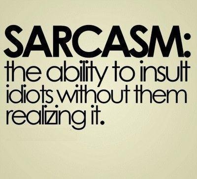 Sarcastic essays