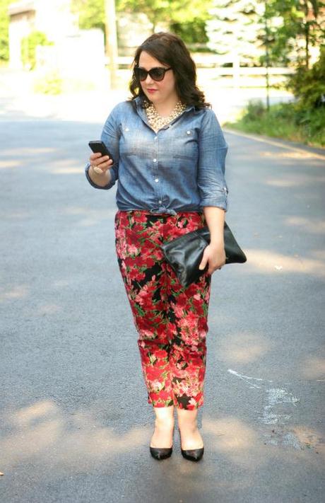 Thursday - Chambray with Floral