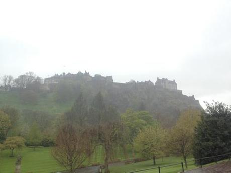 Edinburgh, Edinburgh Castle, Rain
