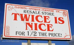 Twice is Nice Resale Store: Medaryville, Indiana