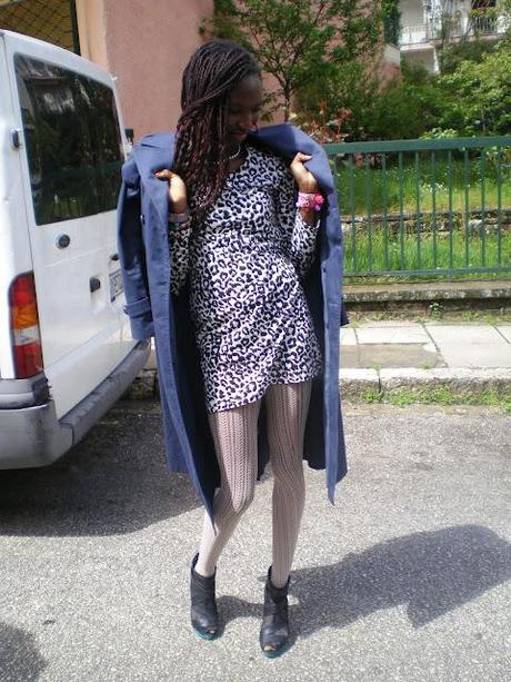 Easter Outfit: Fierce Leopard and Umbrella Girl