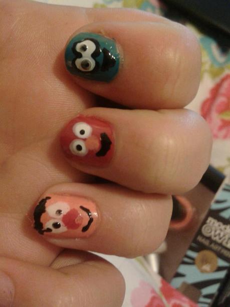 Sesame Street Nails