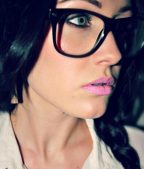 Glasses Meets Makeup and a Summer Lip.