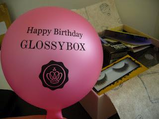 Glossybox May 2012 - First year anniversary box