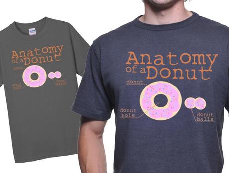 funny donut t-shirt