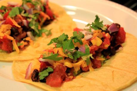 black bean tacos Healthy Tips and Recipes for Memorial Day Weekend