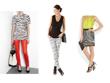 Zebra print - the new leopard ? Zebra print - the new leopard ?